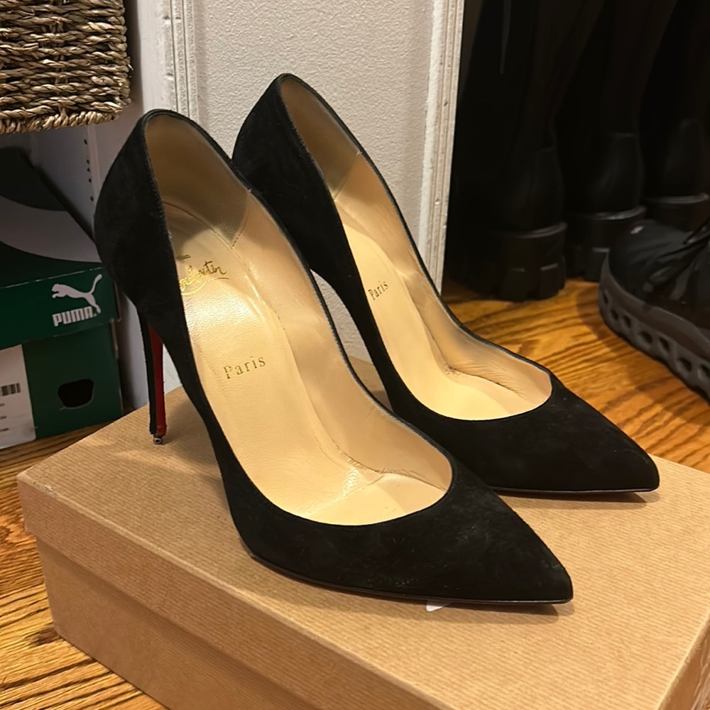 Christian Louboutin Pigalle Follies 100 38.5 BLK